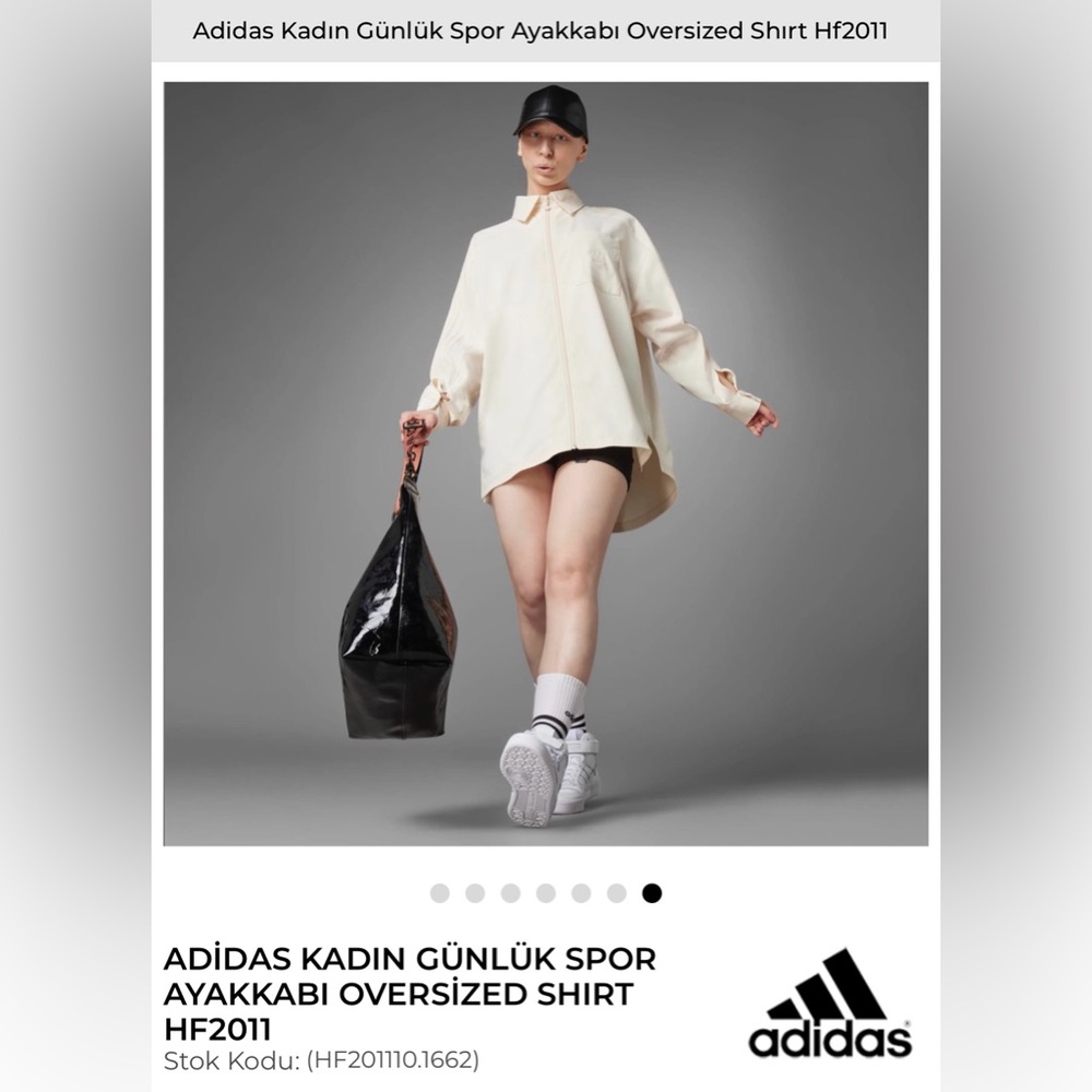 adidas Originals Zip Front OverShirt, Women’s Large Shacket - Picture 12 of 12